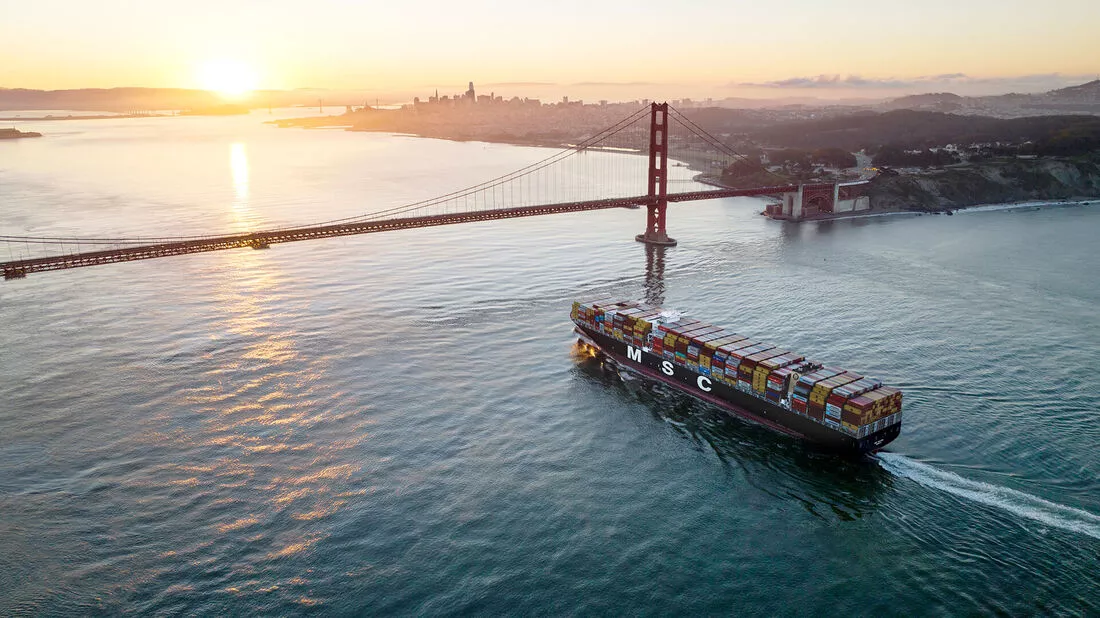Aerial picture of MSC Vessel near bridge.jpg